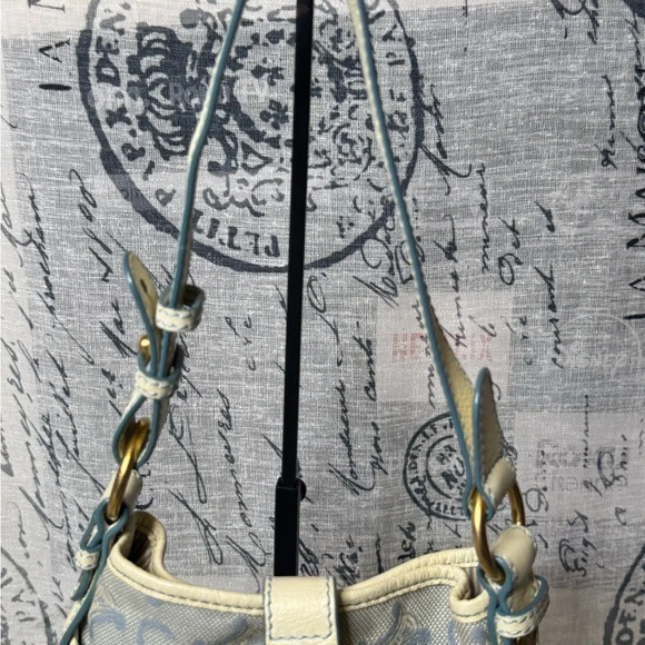 Celine Blue Mini Bucket Bag - Picture 3 of 8